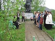 Митинг в с. Сакулино, 9 мая 2012г